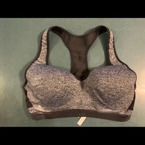 Grey Victoria’s Secret sports bra